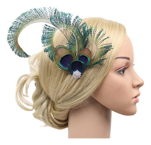 Pinza Para El Pelo Fascinator Para Fiestas, Bodas, Mujeres,