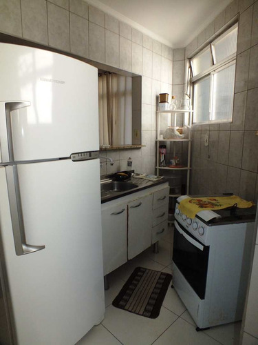 Imagem 6 de 30 de Apartamento Com 1 Dorm, Itararé, São Vicente - R$ 205 Mil, Cod: 1404 - V1404