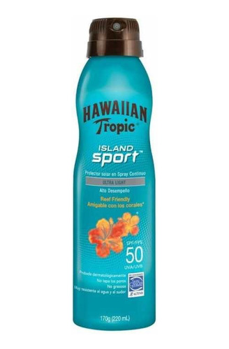 Protector Solar Sport Fps50 | Hawaiian Tropic Ultralig 220ml