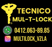 Cerrajero Técnico Multilock , Viso A Domicilio 24h Caracas