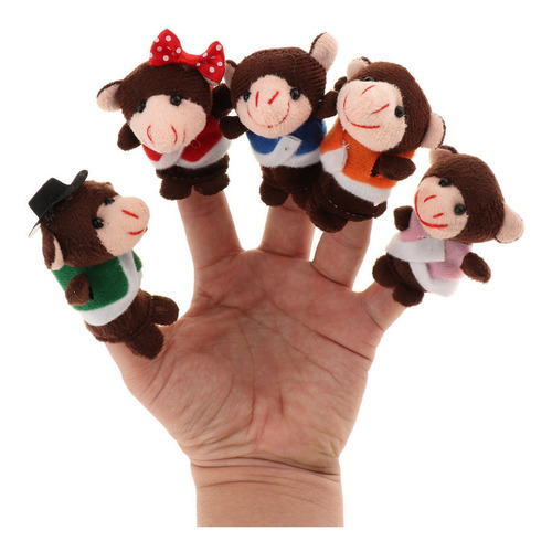 Dedo muñecas animales salvajes hijos muñecas dedos-muñecas 8 unidades muñecas mano nuevo 