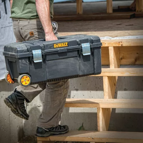 ▷ Caja porta herramientas 28'' con ruedas dewalt DWST28100