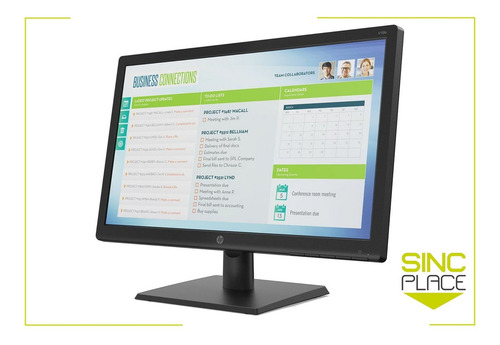 Monitor HP V19B led 18.5" preto 100V/240V
