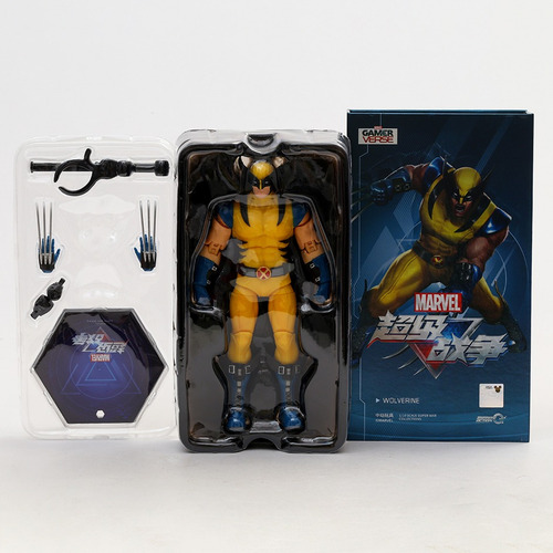 Boneco de ação colecionável Wolverine X-men Logan Marvel