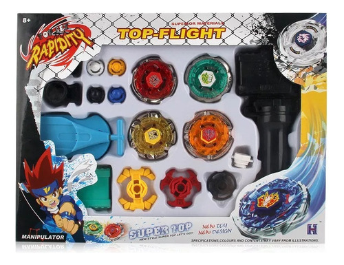 #beyblades Burst Metal Fusion Brinquedos Com Lançador