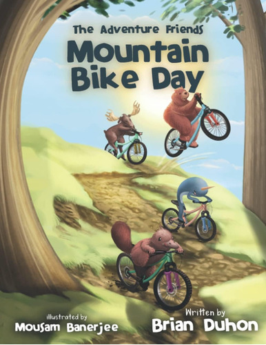 Libro: The Adventure Friends: Mountain Bike Day