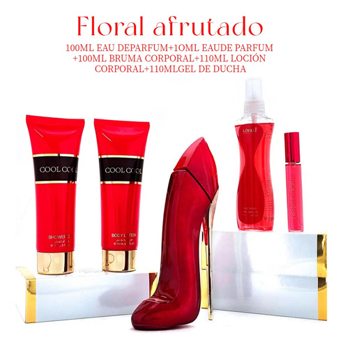 5pk 100ml Cool Cool Pour Mujer Homme Perfumes Set Fragancia Volumen De La Unidad 100 Ml