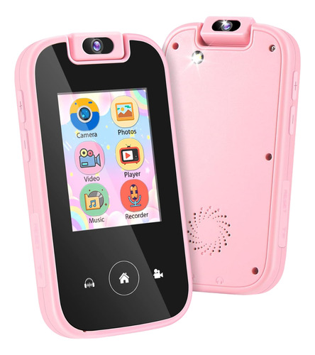 Mavrec Kids Smart Phone For Girls 3 4 5 6 Year Old, 180° ...