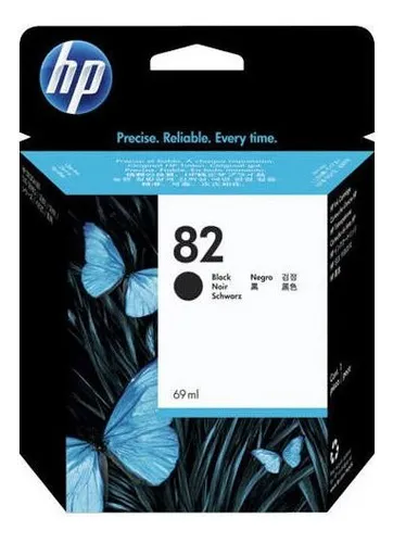 Cartucho HP 82 CH565a negro 110 111 500 510 800 ps 815mfp