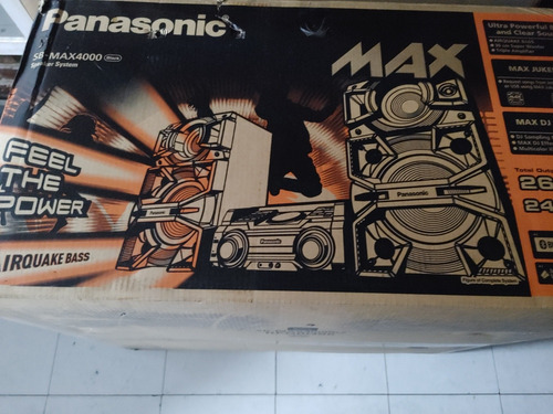 Equipo Panasonic Max4000 Solo Los Parlantes