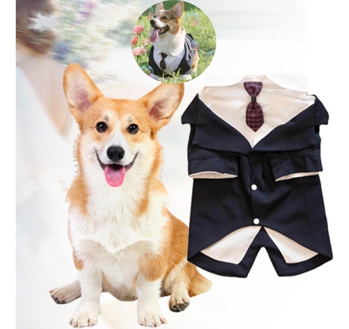 Perro Tuxedo Ropa Para Perros Traje De Boda Ligero 5xl