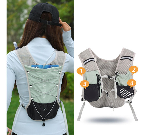 Mochila De Hidratación Mochila De Hidratación Con Negro