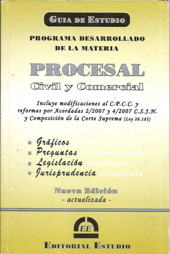 Guia Estudio Procesal Civil Y Comenrcial Dyf