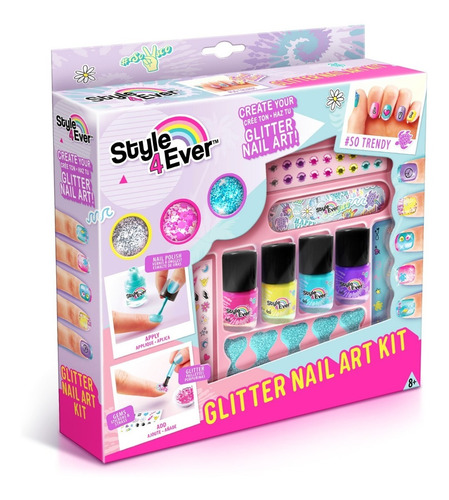 Imagen 4 de 4 de Style 4 Ever Super Set De Uñas