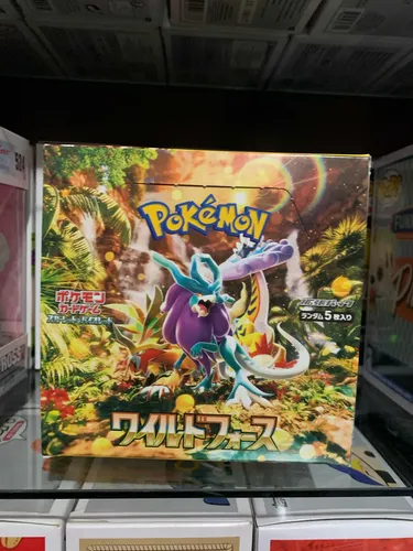 151 Pokemon Cards Pokmon Scarlet & Violet Booster Box Wild Force SV5K  Japanese Factory Sealed Pokemon Violet Booster Box