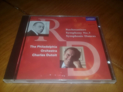 Rachmaninov Symphony Nº 3 Philadelphia Orchestra Dutoit Cd