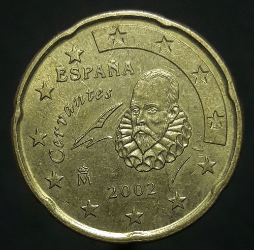 Moneda España 20 Centavos Euro 2002