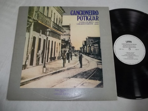 Lp Vinil - Cancioneiro Potiguar - Fátima De Brito Gerardo P