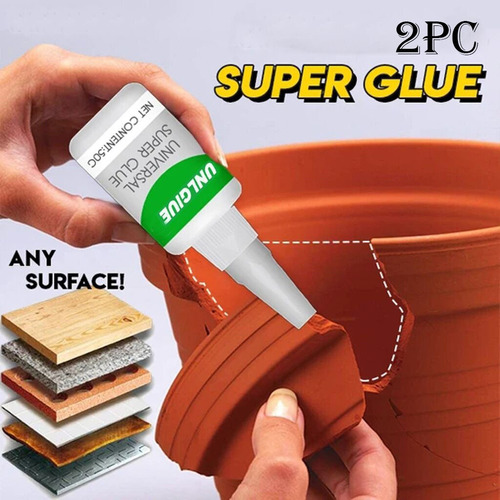 L Universal Super Glue Pegamento Plástico Fuerte Para Resina