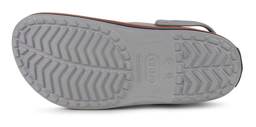 Imagen 4 de 7 de Zuecos Crocs Crocsband C11016 Gris Naranja Hombre