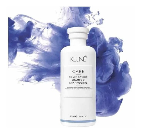 Keune Care Silver Savior Shampoo Desamarelador 300ml