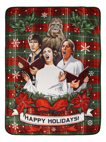 Northwest Star Wars Holiday Chorus Carolers Manta De Felpa 4