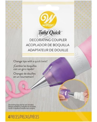 Imagen 1 de 5 de Acople Cupla Para Picos Wilton Original Reposteria Titanweb