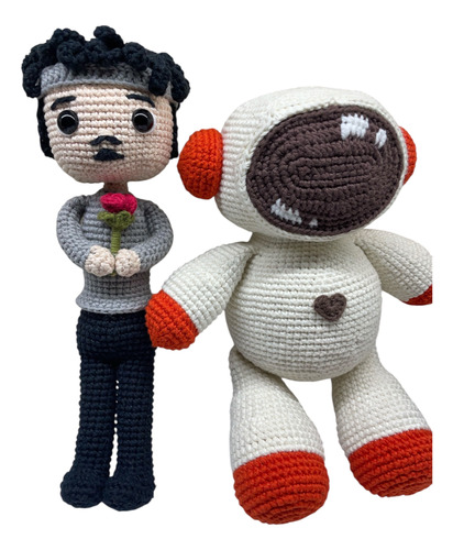 Iván Cornejo A Crochet Tejido O Austronauta De Iván Cornejo