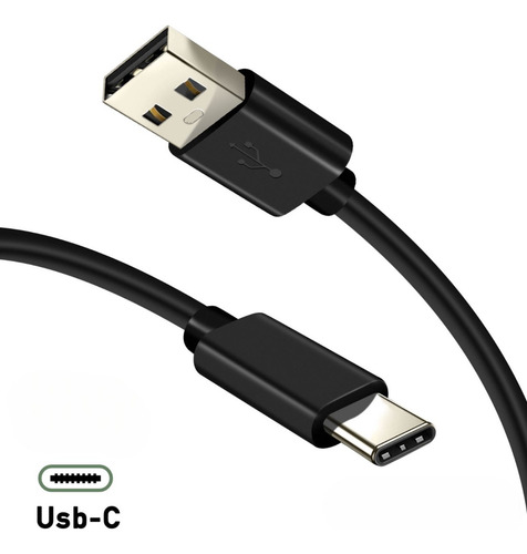 Cable De Carga Para Samsung Negro Usb A A C Negro