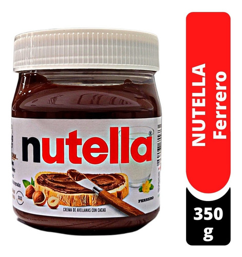 Crema Avellanas Nutella 350gr