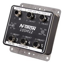 Control Leon Rojo N-tron Nominal Puerto Industrial Ethernet