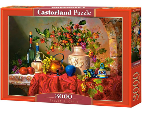 Castorland 300570 Tavola Di Capri - Puzzles (3000 Piezas)