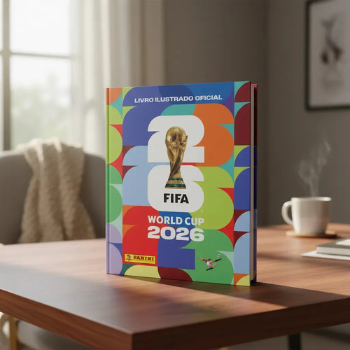 Álbum Figurinhas Copa Do Mundo 2026 - Capa Dura Vazio