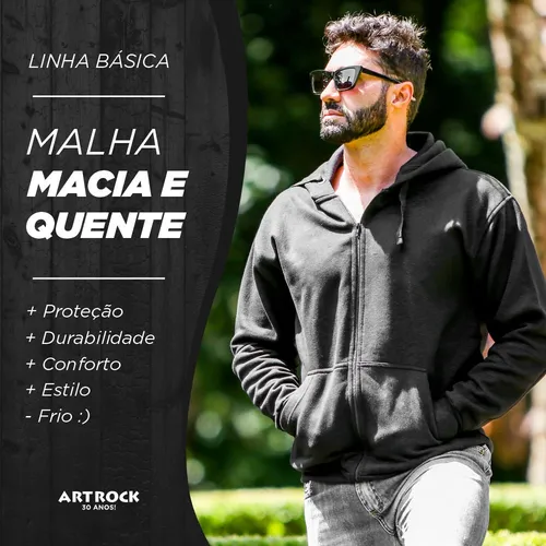Blusa De Frio Masculina Moletom Z per Caveira Motores
