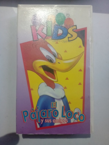 Película Vhs El Pájaro Loco Y Sus Amigos Kids