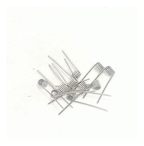 10 Resistencia Mtl Ss 316l .5ohm Acero Inox Two-core Rta 2.5