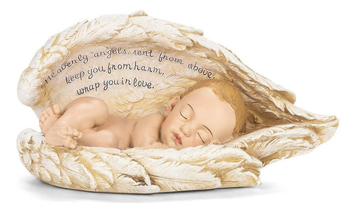Bebe Durmiendo En Alas De Angel