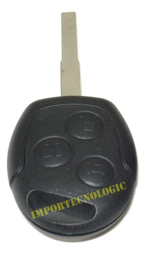 Carcasa Para Llave Control Alarma Ford Fiesta 2011 3 Botones