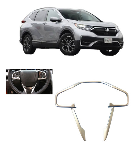 Contornos Plata De Volante Honda Crv Cr-v 2017 A 2021