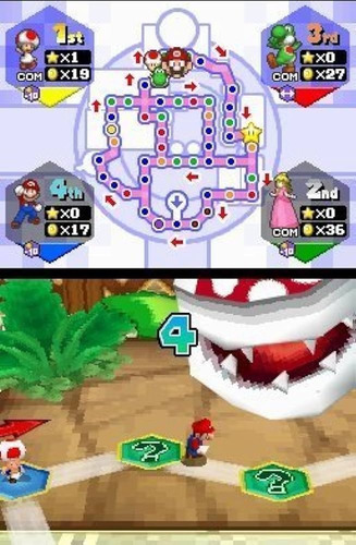 Mario Party Ds Nintendo Juego Fisico Completo De Minijuegos (Usado)