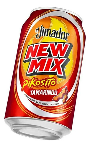 Bebida Preparada New Mix Pikosito Tamarindo Lata 350 Ml