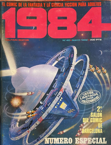 1984 El Mejor Comic Fantasía Y Ciencia Ficción, Nº 40  Rba