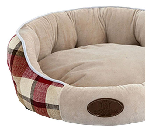 Enrejado Gatos Cama De Perros Nido De Gato Redondo Rojo