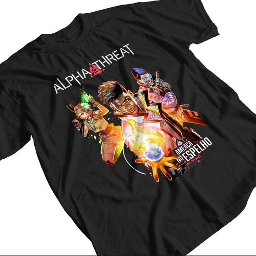 Imagen 2 de 5 de Remera Algodón Valorant Alpha Threat