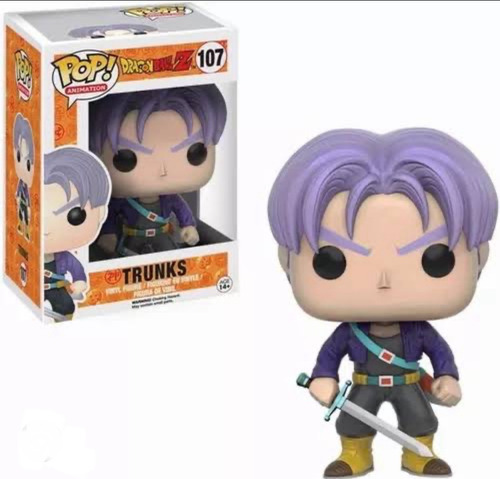 Funko Pop Dragon Ball # 107 Trunks (Usado)