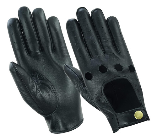 Guantes De Manejo Born To Race Talle Large Color Negro