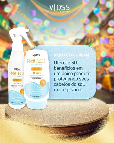 Leave In Sol Mar Piscina Protect Cc Cream 30 Em 1 Vloss