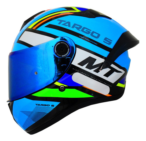 Capacete Masculino Mt Targo S Torvi Esportivo Moto Spoiler