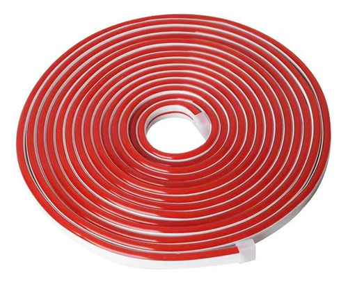 Tira De Luces Neón Flex Luces Led Impermeable 5m Ip65 Rojo