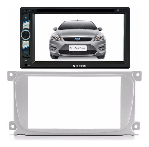 Central Multimidia Dvd Ford Focus + Moldura 2 Din +camera